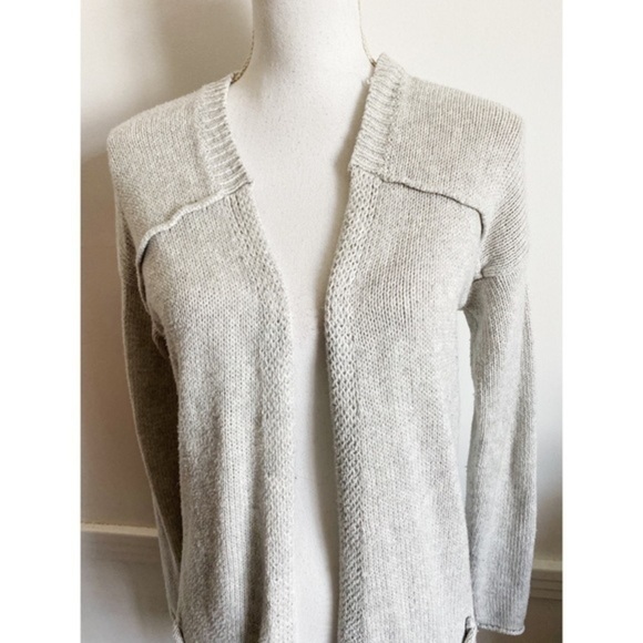 Silence & Noise • Grey Longer Length Cardigan - Picture 3 of 6